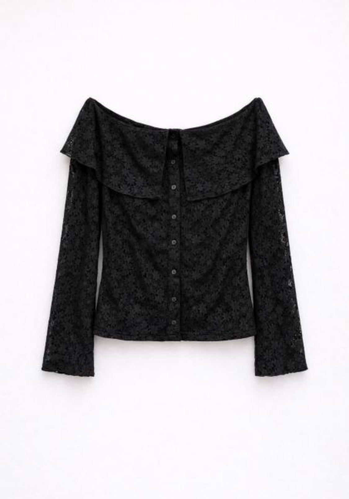 Lace Top Black