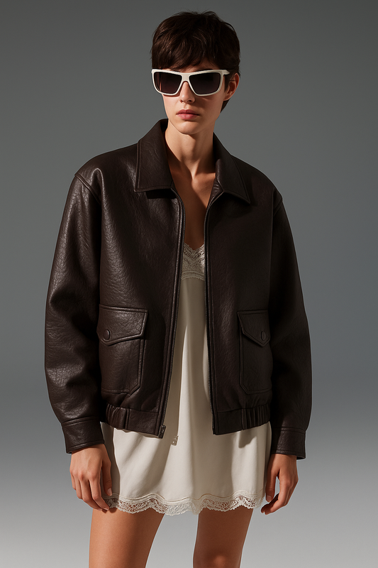 Giacca oversize con tasche