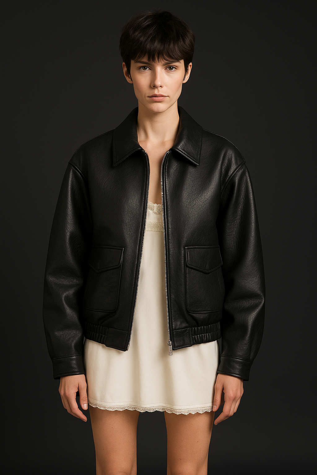 Giacca oversize con tasche